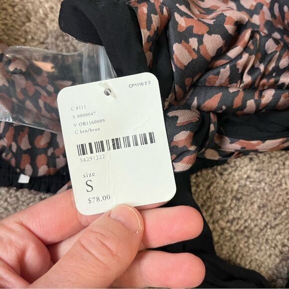 Free People Women's Small Halter Tie Top NWT - Picture 4 of 6